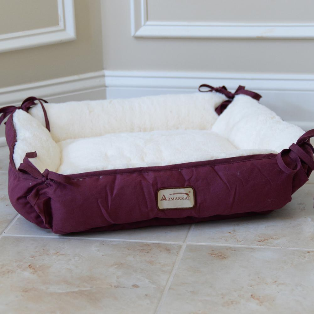 Armarkat Pet Bed Model C06HJH/MB      Burgundy