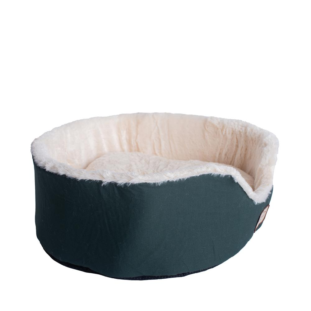 Armarkat Pet Bed Model C04HML/MB   Laurel Green and Ivory