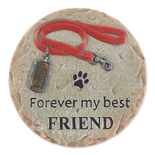 Pet Memorial Stepping Stone - Forever My Best Friend