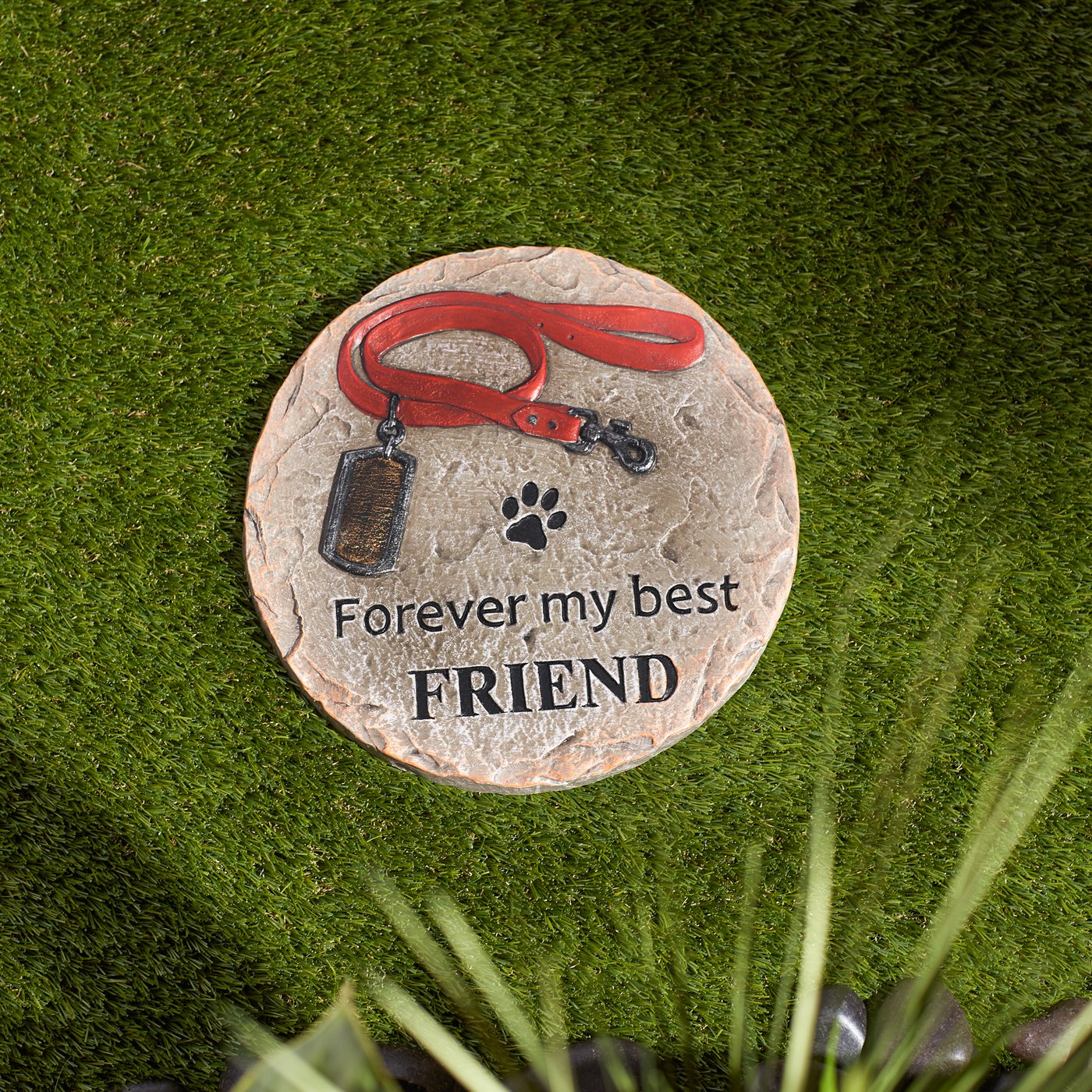 Pet Memorial Stepping Stone - Forever My Best Friend