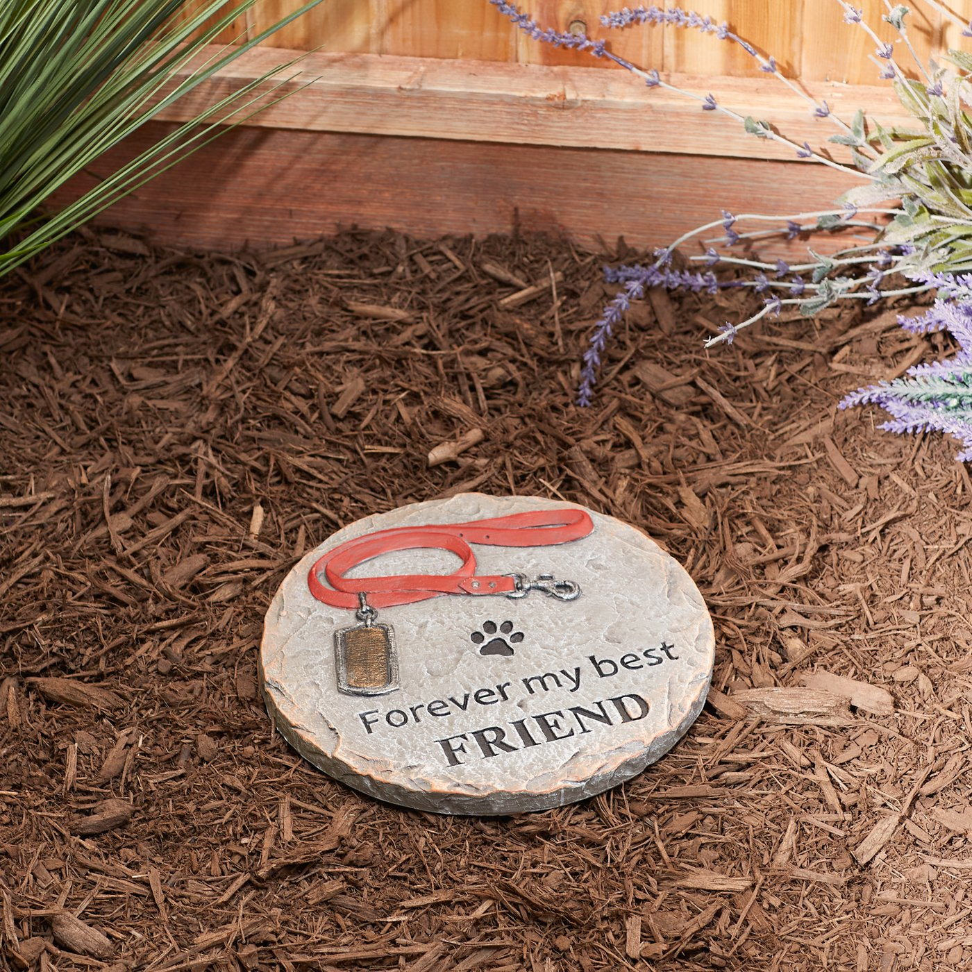 Pet Memorial Stepping Stone - Forever My Best Friend