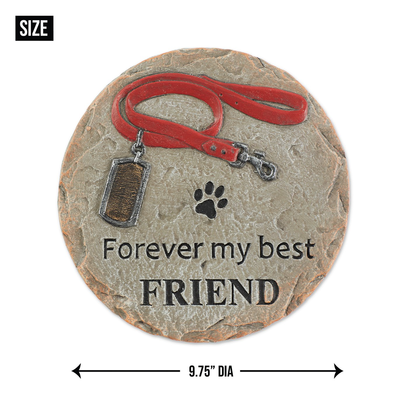 Pet Memorial Stepping Stone - Forever My Best Friend